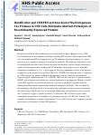 Cover page: Identification and CRISPR/Cas9 Inactivation of the C1s Protease Responsible for Proteolysis of Recombinant Proteins Produced in CHO Cells.