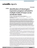 Cover page: Identification of shared gene expression programs activated in multiple modes of torpor across vertebrate clades.