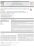 Cover page: A pilot randomized controlled trial of aerobic exercise as an adjunct to OCD treatment.