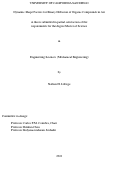 Cover page: Dynamic Shape Factors for Binary Diffusion of Organic Compounds in Air