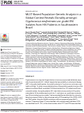 Cover page: MLST-Based Population Genetic Analysis in a Global Context Reveals Clonality amongst Cryptococcus neoformans var. grubii VNI Isolates from HIV Patients in Southeastern Brazil