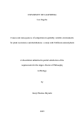 Cover page: Causes and consequences of competition in spatially variable environments for plant coexistence and distributions: a study with California annual plants