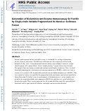 Cover page: Generation of bioluminescent enzyme immunoassay for ferritin by single-chain variable fragment and its NanoLuc luciferase fusion