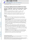 Cover page: Focal Therapy Eligibility Determined by Magnetic Resonance Imaging/Ultrasound Fusion Biopsy