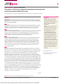 Cover page: Prevalence of electronic cigarette dependence among youths and its association with future use