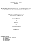 Cover page: Metaphors We Do Math By: A Comparative Case Study of Public and Catholic School Teachers’ Understanding of the Common Core State Standards in Mathematics