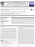 Cover page: Gestational diabetes associated with a novel mutation (378–379insTT) in the glycerol kinase gene