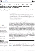 Cover page: Disparities and Outcomes in the First and Second Year of the Pandemic on Events of Acute Myocardial Infarction in Coronavirus Disease 2019 Patients.