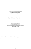 Cover page: Products of pertechnetate radiolysis in highly alkaline solution: structure of TcO2(dot)xH20