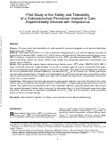 Cover page: Pilot Study of the Safety and Tolerability of a Subconjunctival Penciclovir Implant in Cats Experimentally Infected with Herpesvirus