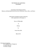 Cover page: "Something Terrible Happened Here": Memory and Battlefield Preservation in the Construction of Race, Place, and Nation