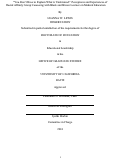 Cover page: “You Don’t Have to Explain What is Understood:” Perceptions and Experiences of Racial Affinity Group Caucusing with Black and Brown Learners in Medical Education