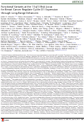 Cover page: Functional Variants at the 11q13 Risk Locus for Breast Cancer Regulate Cyclin D1 Expression through Long-Range Enhancers