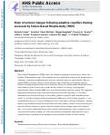 Cover page: Brain structural changes following adaptive cognitive training assessed by Tensor-Based Morphometry (TBM)