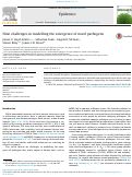 Cover page: Nine challenges in modelling the emergence of novel pathogens