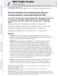 Cover page: Voxelwise Prediction of Recurrent High-Grade Glioma via Proximity Estimation–Coupled Multidimensional Support Vector Machine