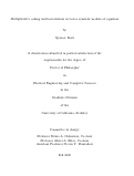 Cover page: Multiplicative coding and factorization in vector symbolic models of cognition