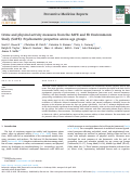 Cover page: Crime and physical activity measures from the SAFE and Fit Environments Study (SAFE): Psychometric properties across age groups