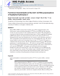 Cover page: Functional characterization of the S41Y (C2755A) polymorphism of tryptophan hydroxylase 2