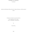 Cover page: Mathematical Modeling of Disease Dynamics, Opinion Dynamics, and Environmental Crimes