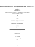 Cover page: Representations of (Degenerate) Affine and Double Affine Hecke Algebras of Type C