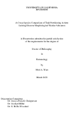 Cover page: A Cross-Species Comparison of Task Partitioning in Ants Lacking Discrete Morphological Worker Subcastes