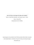 Cover page: How Do Foreign Accents Impact Perception and Credibility?