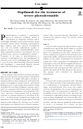 Cover page: Dupilumab for the treatment of severe photodermatitis