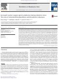 Cover page: Increased reactive oxygen species production during reductive stress: The roles of mitochondrial glutathione and thioredoxin reductases