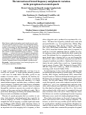 Cover page: The integration of frequency and phonetic variation in the perception of accented speech