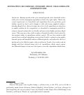 Cover page: Estimating Household Welfare from Disaggregate Expenditures