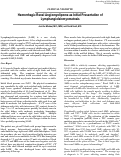 Cover page: Hemorrhagic Renal Angiomyolipoma as Initial Presentation of Lymphangioleiomyomatosis