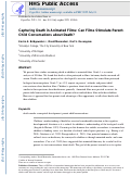 Cover page: Capturing Death in Animated Films: Can Films Stimulate Parent-Child Conversations about Death?