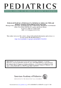 Cover page: Behavioral predictors of substance-use initiation in adolescents with and without attention-deficit/hyperactivity disorder