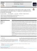 Cover page: Connectivity-based segmentation of the thalamic motor region for deep brain stimulation in essential tremor: A comparison of deterministic and probabilistic tractography.