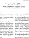 Cover page: Management of a Pregnant Woman with Marfan Syndrome and an Ascending Aorta Pseudoaneurysm