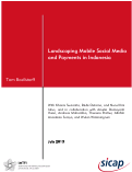 Cover page of Landscaping Mobile Social Media and Mobile Payments in Indonesia (Final Report)