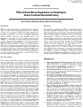 Cover page: Effect of Bone Marrow Suppression on Screening for Severe Combined Immunodeficiency