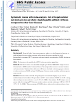 Cover page: Systematic review with meta‐analysis: risk of hepatocellular carcinoma in non‐alcoholic steatohepatitis without cirrhosis compared to other liver diseases