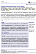 Cover page: Emerging issues in probiotic safety: 2023 perspectives