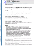 Cover page: Representativeness of the PIONEER-HF Clinical Trial Population in Patients Hospitalized With Heart Failure and Reduced Ejection Fraction