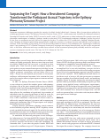 Cover page: Surpassing the Target: How a Recruitment Campaign Transformed the Participant Accrual Trajectory in the Epilepsy Phenome/Genome Project