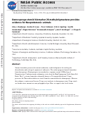 Cover page: Demosponge steroid biomarker 26-methylstigmastane provides evidence for Neoproterozoic animals