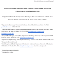 Cover page: APOEε4 Genotype and Hypertension Modify 8-year Cortical Thinning: Five Occasion Evidence from the Seattle Longitudinal Study