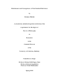 Cover page: Determinants and Consequences of Non-Standard Preferences