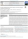 Cover page of Unveiling complementarities between mangrove restoration and global sustainable development goals