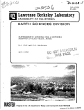 Cover page: ELECTROMAGNETIC SOUNDINGS OVER A GEOTHERMAL RESERVOIR IN DIXIE VALLEY, NEVADA