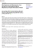 Cover page: Development and Assessment of an Inexpensive Smartphone-Based Respiratory Droplet Simulation Model