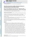 Cover page: Early life socioeconomic position and immune response to persistent infections among elderly Latinos