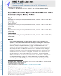 Cover page: A Quantitative Proteomic Approach for the Identification of DNA Guanine Quadruplex-Binding Proteins.